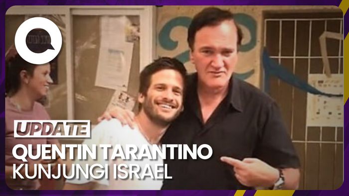 Beri Dukungan, Sutradara Quentin Tarantino Kunjungi Israel