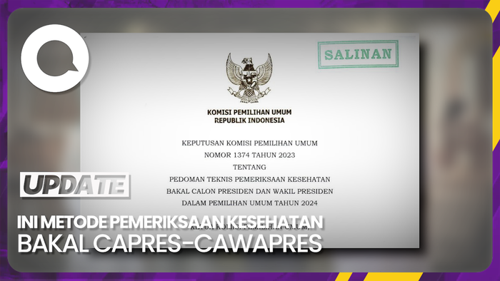 Deretan Metode Pemeriksaan Kesehatan yang Dilalui Bakal Capres-Cawapres