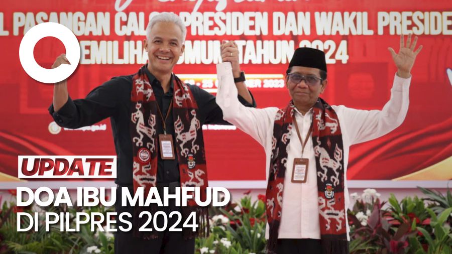 Mahfud Ungkap Doa Sang Ibu Saat Ambil Baju untuk Daftar Cawapres