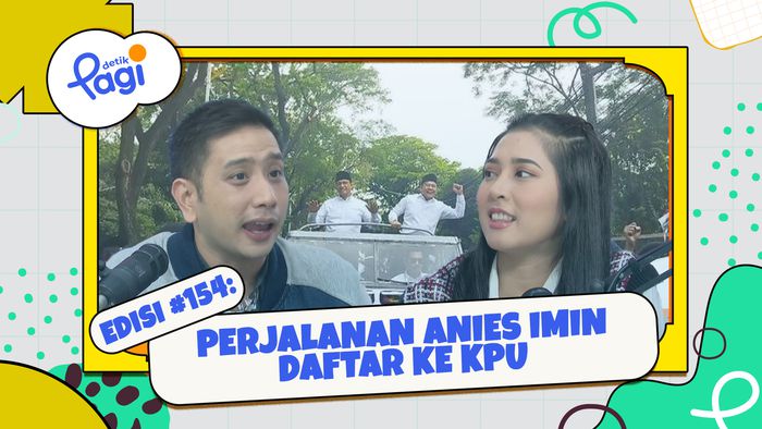 Perjalanan Anies - Imin Daftar Ke KPU