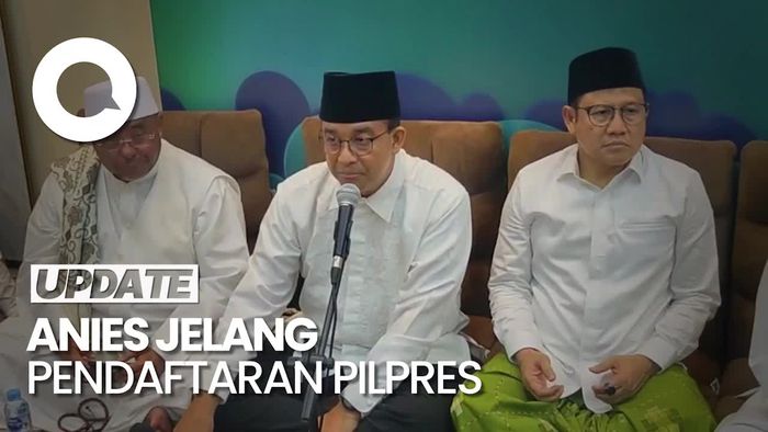 Doa Anies-Cak Imin Jelang Pendaftaran Pilpres ke KPU