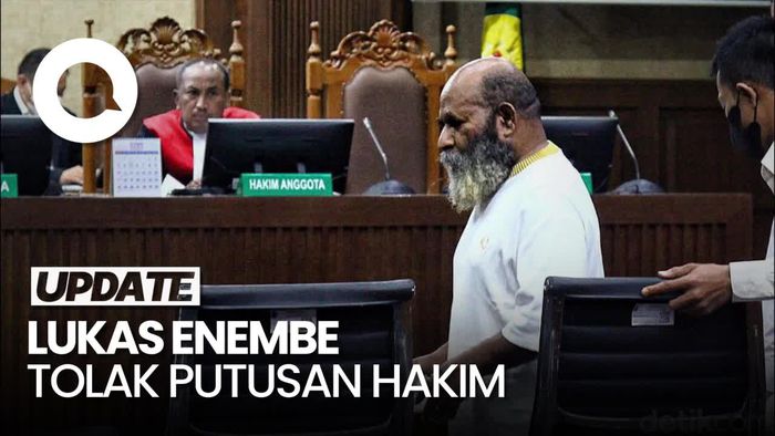 Lukas Enembe Tolak Vonis 8 Tahun Bui di Kasus Suap dan Gratifikasi