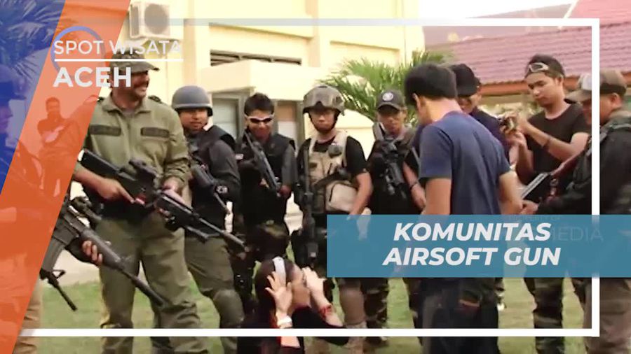 Bercengkrama Ria Bersama Komunitas Airsoft Gun di Aceh
