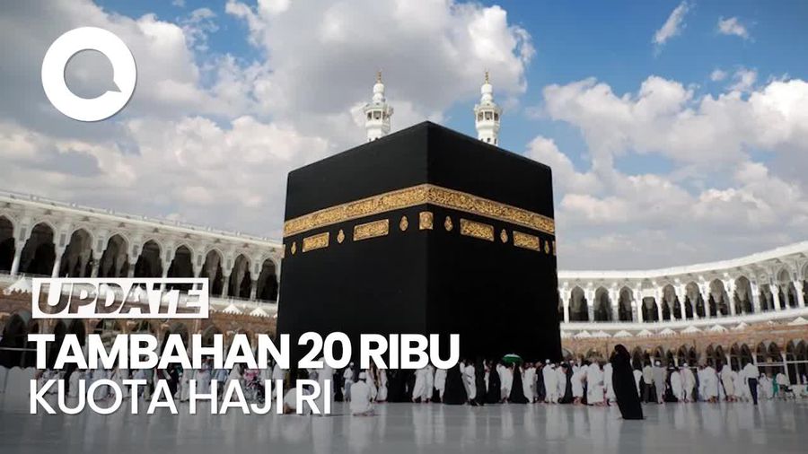 Jokowi Sebut RI Dapat Tambahan 20 Ribu Kuota Haji Tahun Depan