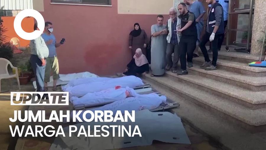 Sudah 3.859 Warga Palestina Tewas Akibat Serangan Israel ke Gaza