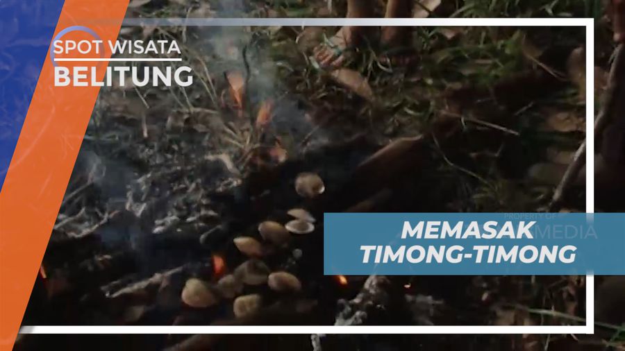 Melihat Proses Memasak Timong-timong Secara Tradisional, Belitung