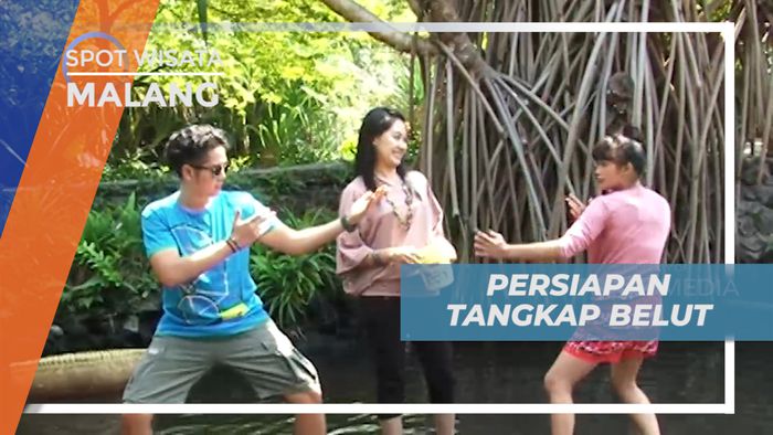 Persiapan Adu Cepat Menangkap Belut Memakai Ember Kecil, Garut