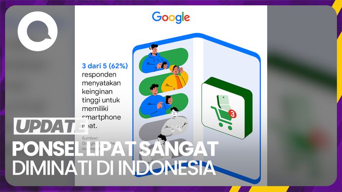 3 Alasan Ponsel Lipat Punya Daya Beli Tinggi di Indonesia