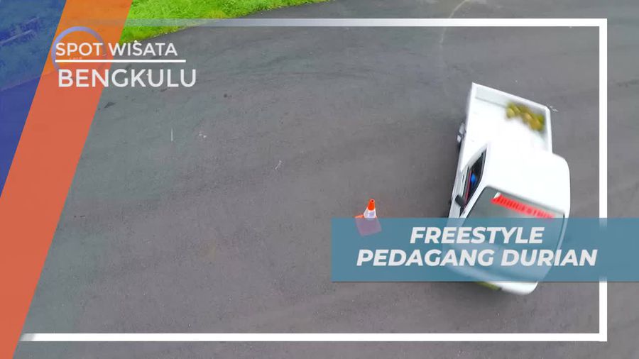 Unjuk Kebolehan Drifting Pedagang Durian, Bengkulu
