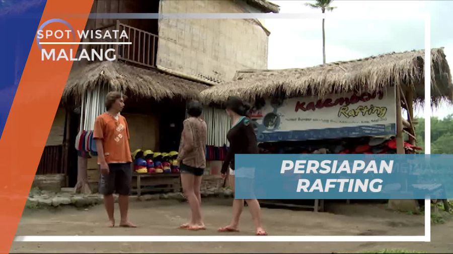 Rafting Kasembon Kota Malang, Memakai Alat Keselamatan