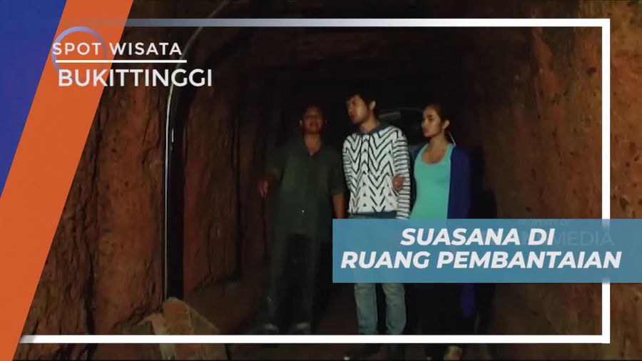Merasakan Suasana Berada di Dalam Lobang Jepang Bukittinggi