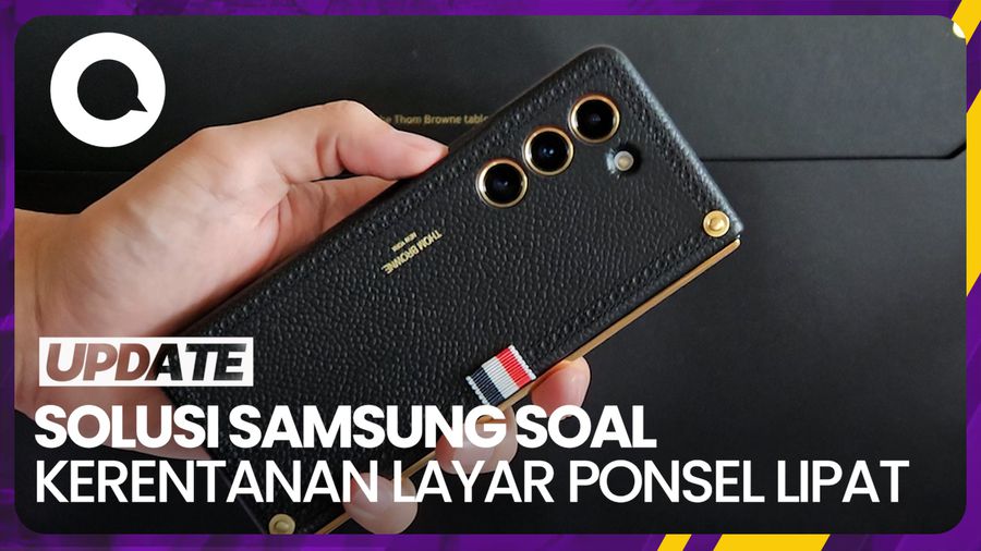 Cara Samsung Hadapi Isu soal Kerentanan Layar di Ponsel Lipat