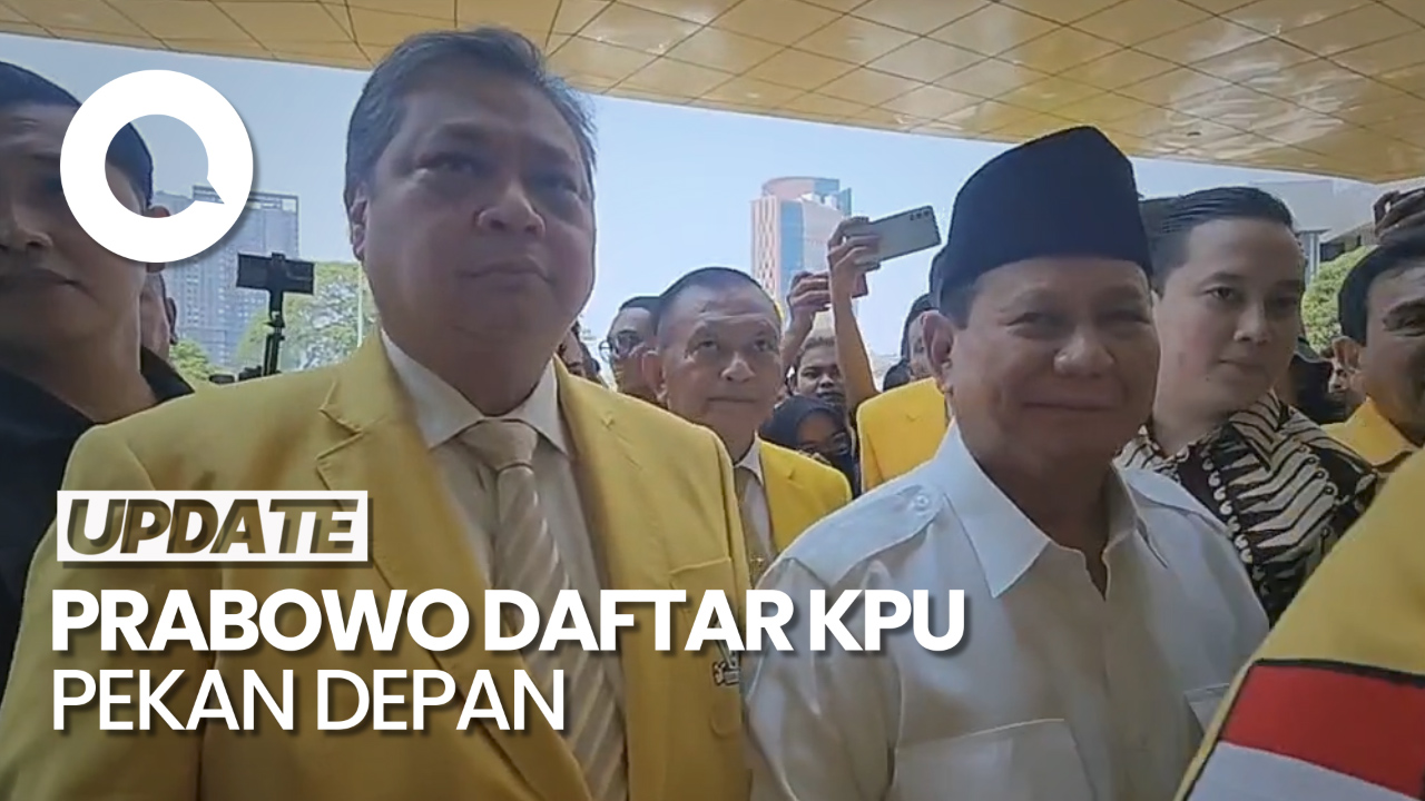 Ditanya Soal Deklarasi, Prabowo: Minggu Depan Kita Pendaftaran