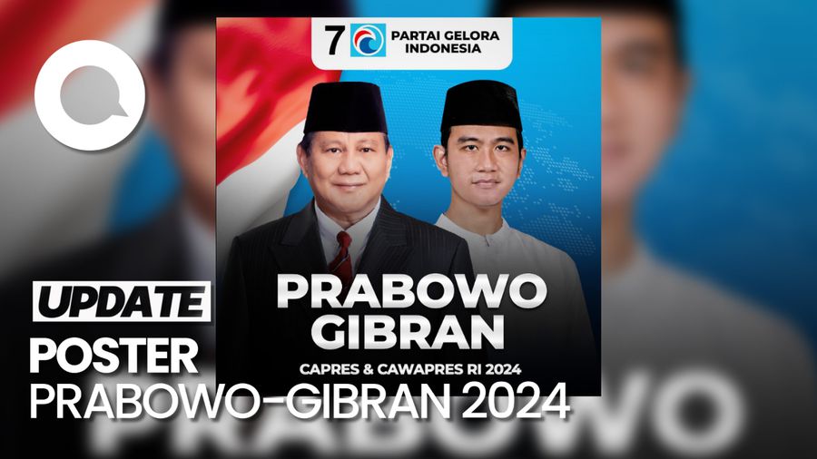 Fahri Hamzah Pamer Poster Prabowo-Gibran di Medsos