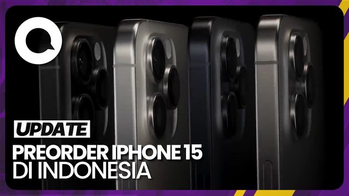 Preorder iPhone 15 di Indonesia Dibuka Mulai Hari Ini