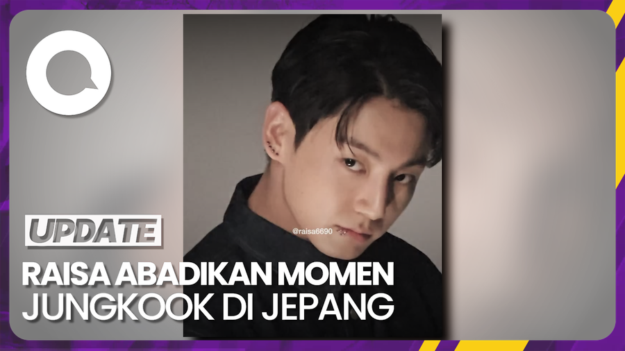 Raisa Abadikan Momen Jungkook BTS Depan Mata