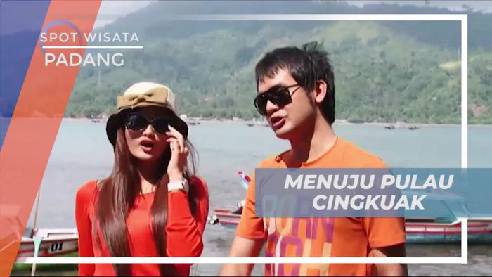 Berperahu Menuju Pulau Cingkuak Dari Pulau Carocok, Padang