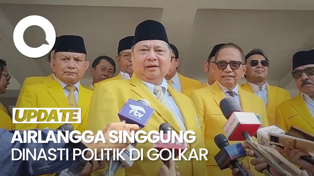 Airlangga Bicara Dinasti Politik Di Golkar: Yang Kita Tentang Feodalisme