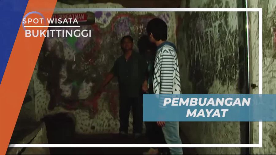 Tempat Pembuangan Sedalam 70 Meter di Lobang Jepang Bukittinggi