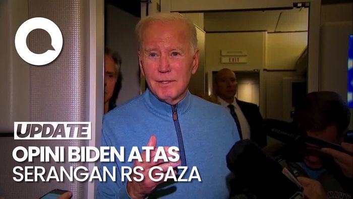 Biden Tak Percaya Israel Jadi Pelaku Ledakan RS di Gaza