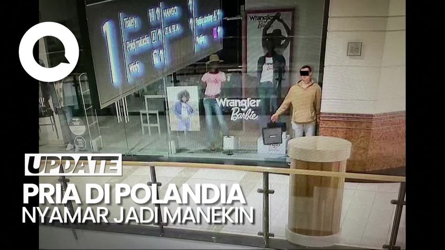 Aksi Pria di Polandia: Nyamar Jadi Manekin, Lalu Curi Perhiasan