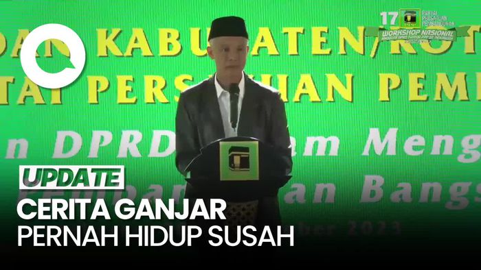 Ganjar Cerita Saat Kecil Hidup Susah: Jangan Tantang Saya untuk Menderita