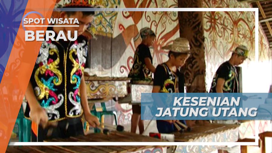 Jatung Utang, Menikmati Merdunya Alunan Musik Tradisional Khas Suku Dayak, Berau