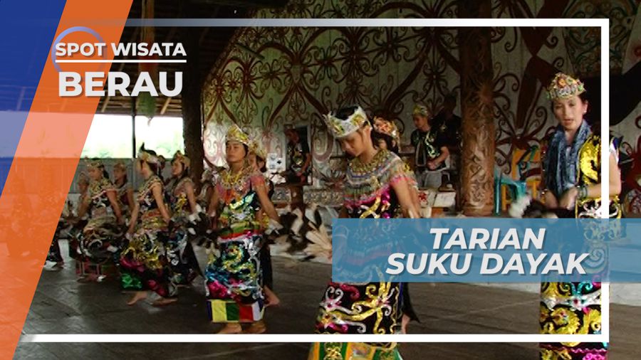 Pengalaman Seru, Ikut Menari Tarian Khas Suku Dayak, Berau