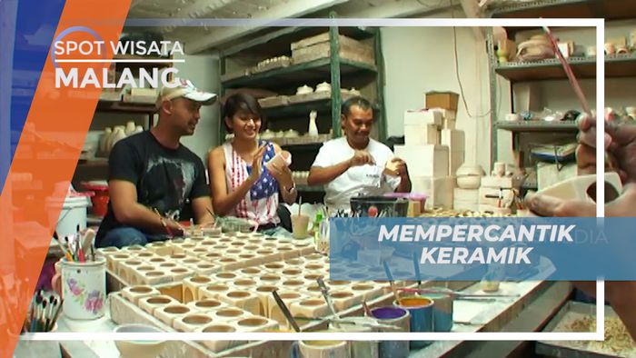 Berkreasi Dengan Cat Untuk Mempercantik Kerajinan Keramik, Kota Malang