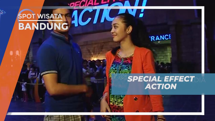 Pertunjukan Seru di Wahana Special Effects Action Trans Studio, Bandung