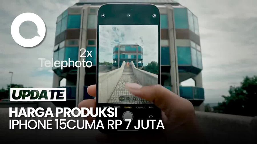 Wow! Biaya Produksi iPhone 15 Tak Sampai Setengah Harga Eceran