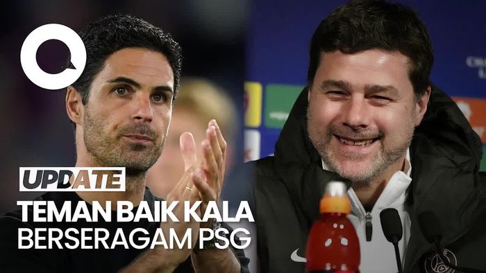 Jelang Chelsea Vs Arsenal, Arteta-Pochettino Kenang Masa-masa di PSG