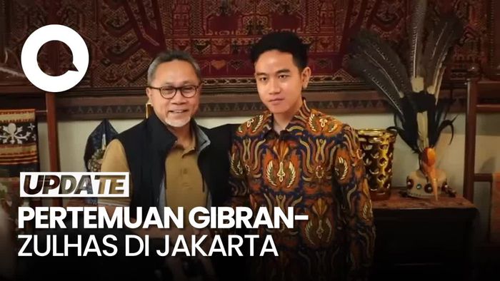 Gibran Temui Zulhas di Widya Chandra Pagi Ini