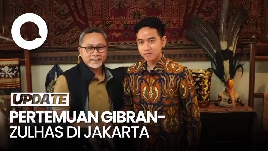 Gibran Temui Zulhas di Widya Chandra Pagi Ini