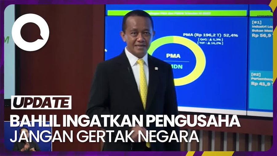 Kata Bahlil soal TikTok: Negara Ini Nggak Boleh Diatur Pengusaha