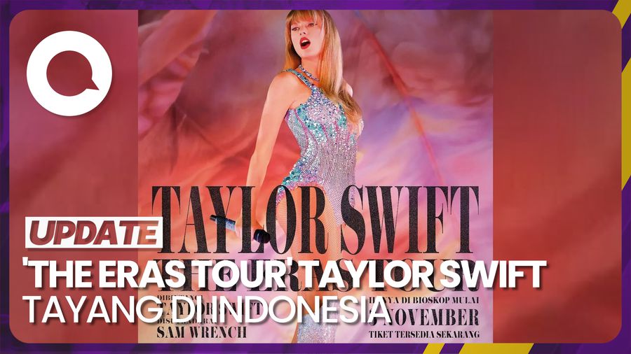 Film The Eras Tour Taylor Swift Tayang di Indonesia 3 November