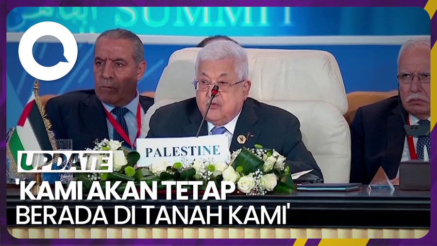 Israel Gempur Gaza, Presiden Palestina: Kami Tak Akan Pergi