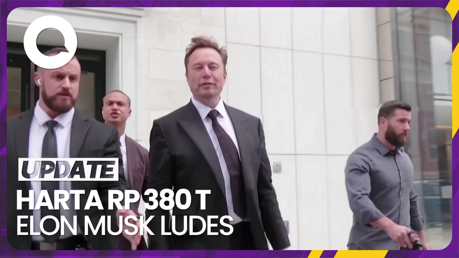 Saham Tesla Anjlok, Elon Musk Kehilangan Rp 380 Triliun Semalam