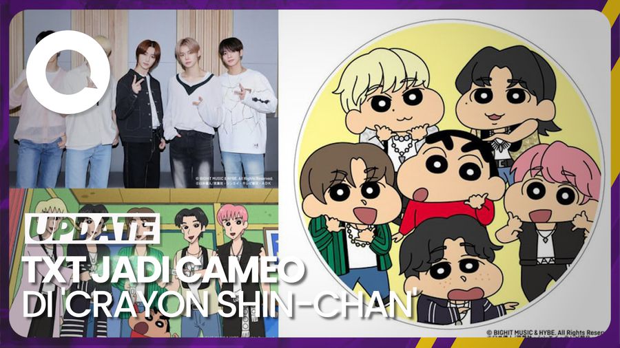 TXT Bakal Tampil di Ep Spesial Crayon Shin-chan