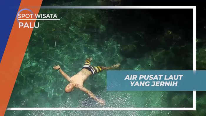 Pusat Laut Donggala Palu, Visibilitas Air Super Jernih