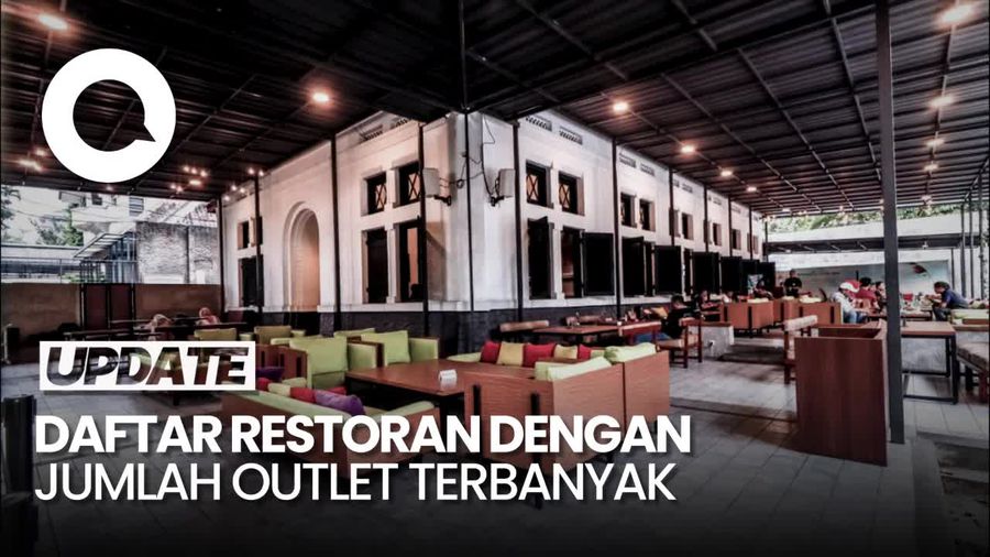 Daftar 7 Restoran di RI dengan Jumlah Outlet Terbanyak di 2022
