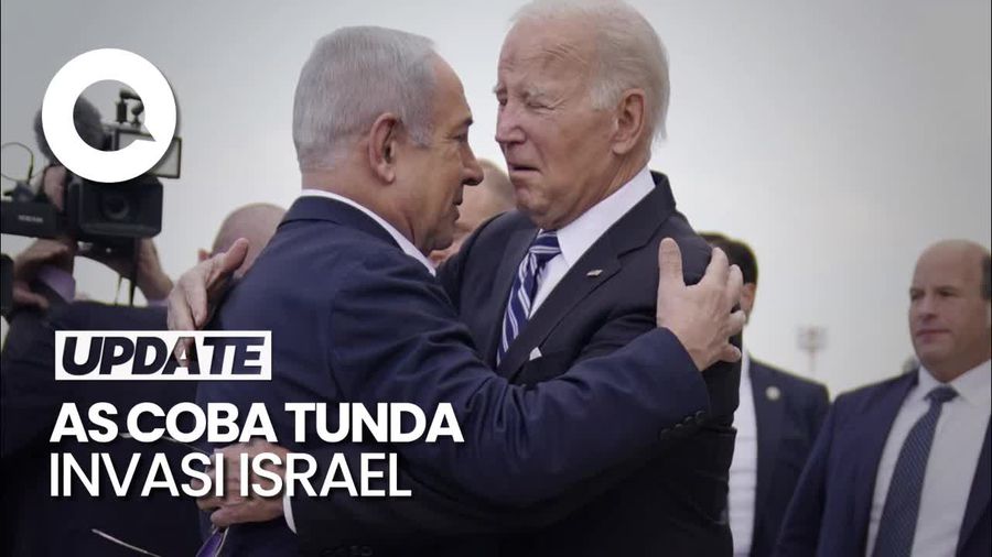 Biden Negosiasi ke Israel soal Penundaan Invasi Darat ke Gaza