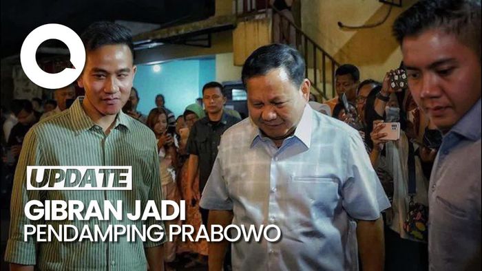 Pernyataan Lengkap Prabowo Umumkan Gibran Jadi Cawapresnya