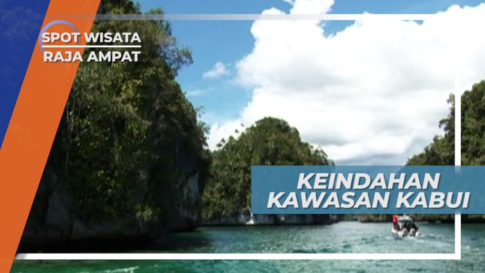 Kawasan Kabui, Menikmati Indahnya Lukisan Alam yang Tersembunyi di Raja Ampat