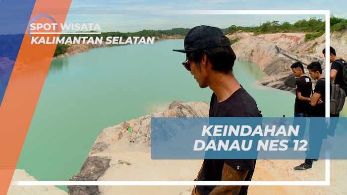 Danau Biru Binuang, Pesona Keindahan Kolam Raksasa Bekas Tambang, Kalimantan Selatan