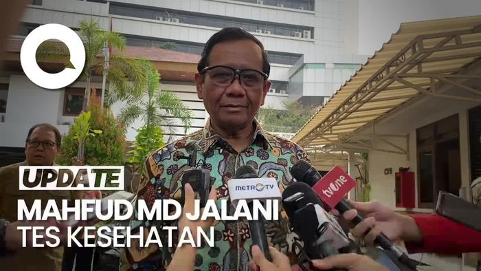 Sederet Persiapan Mahfud Md Jelang Tes Kesehatan: Puasa-Olahraga