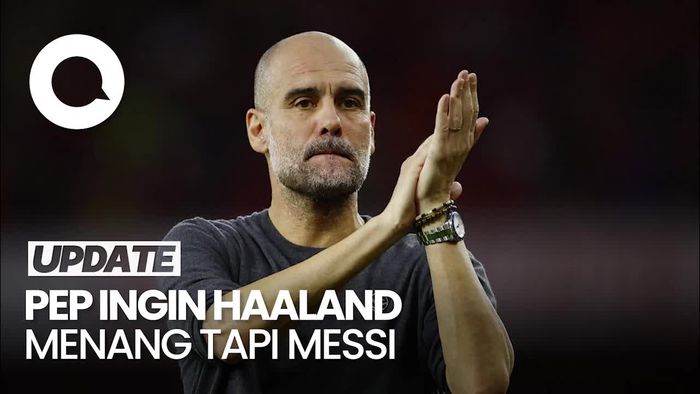 Guardiola: Ballon dOr Harus Ada 2, Untuk Messi dan Pemain Lain