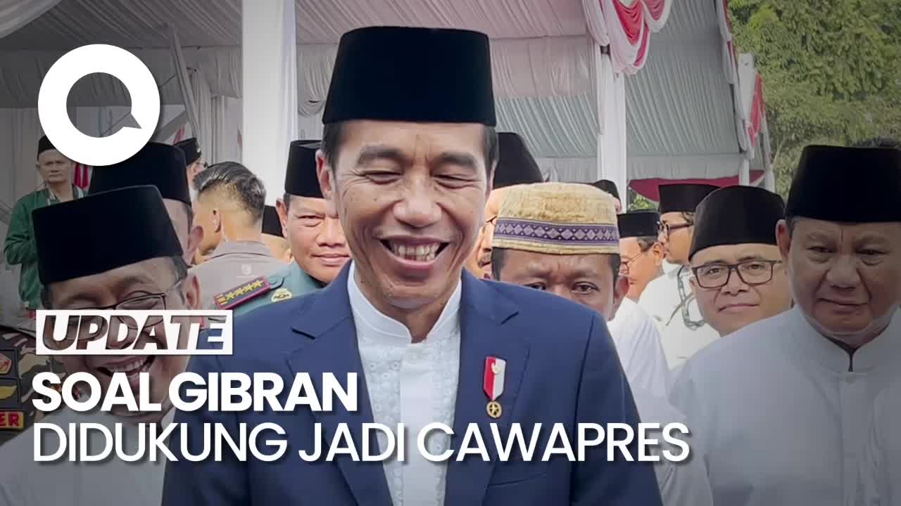 Gibran Cocok Jadi Cawapres Prabowo? Ini Kata Jokowi