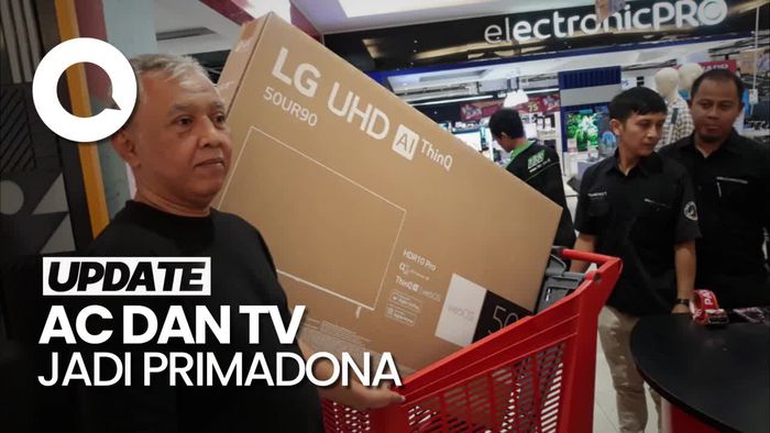 6 Unit AC dan Belasan TV LED Telah Terjual di Transmart Full Day Sale