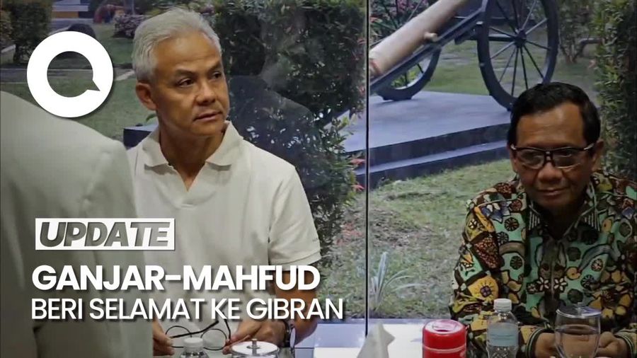 Gibran Cawapres Prabowo, Ini Respons Ganjar-Mahfud